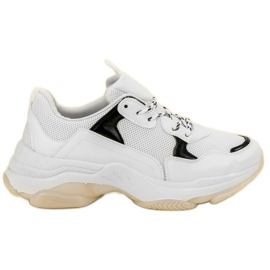 Small Swan Lässige Turnschuhe weiß