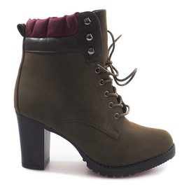 Gebundene Stiefel Arbeiter A-151 Grün