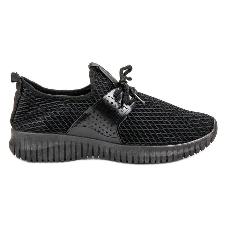 SHELOVET Textile Sportschuhe schwarz