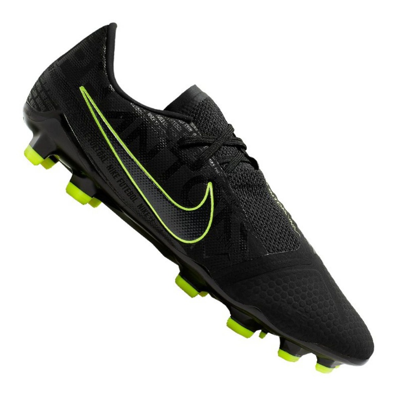 Nike Phantom Vnm Pro Fg M AO8738-007 Fußballschuhe schwarz schwarz
