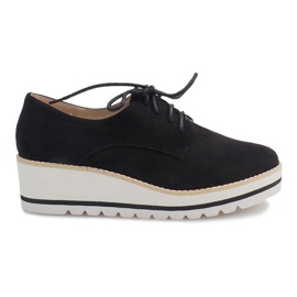 Jazzschuhe On A Wedge LM-029 Schwarz