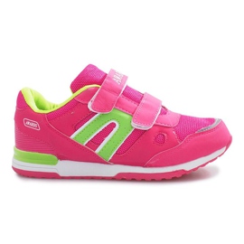 Liliane Sport-Sneaker mit Klettverschluss rosa