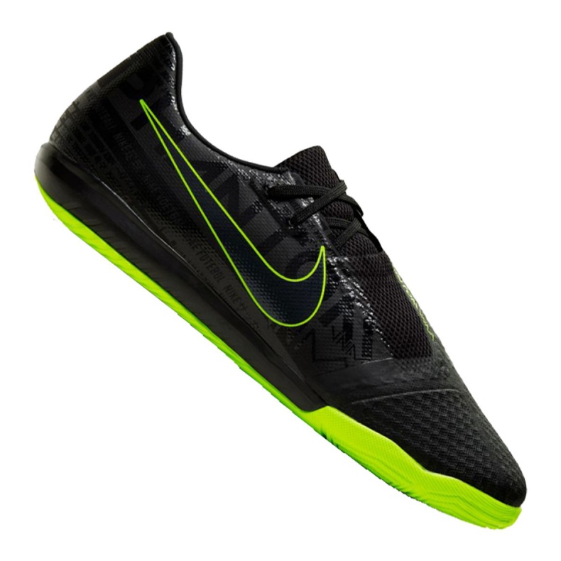 Hallenschuhe Nike Phantom Vnm Academy Ic M AO0570-007 schwarz schwarz
