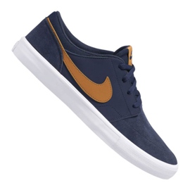 Nike Sb Solarsoft Portmore Ii M 880266-402 Schuh navy blau