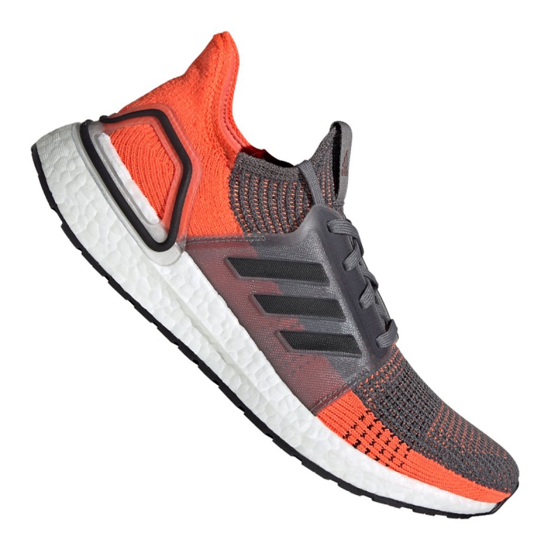 Laufschuhe adidas UltraBoost 19 m M G27517 orange grau
