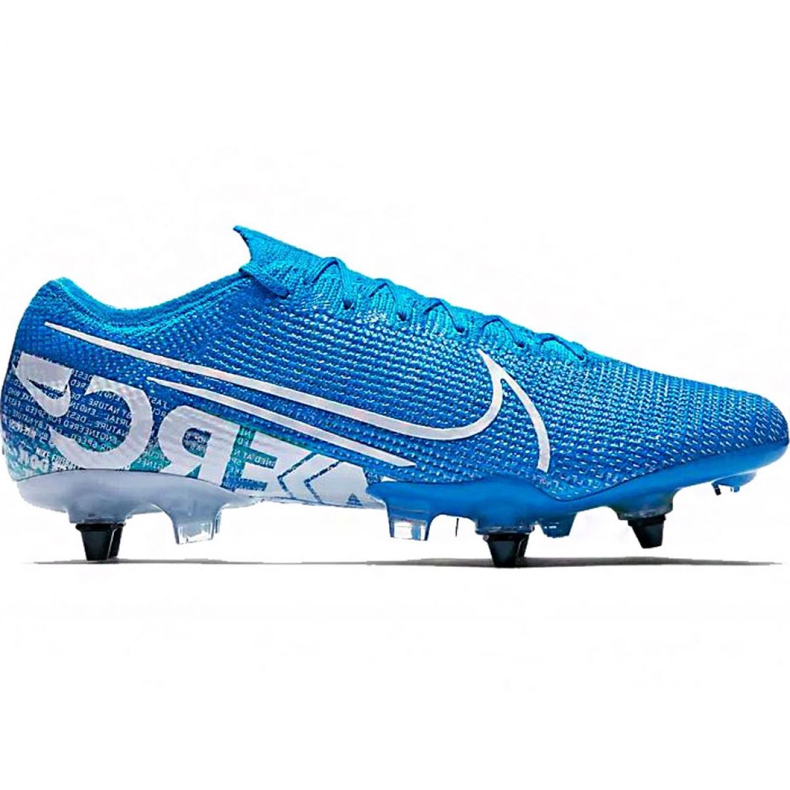 Nike Mercurial Vapor 13 Elite SG-Pro Ac M AT7899 414 Fußballschuhe blau
