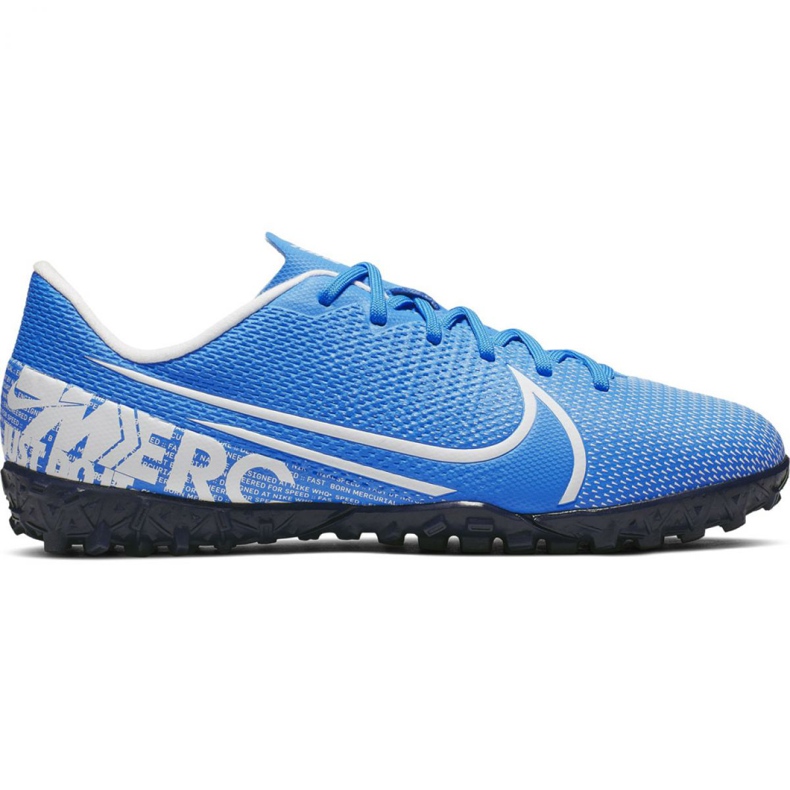 Nike Mercurial Vapor 13 Academy Tf Jr AT8145 414 Fußballschuhe blau