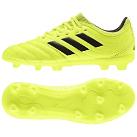 Adidas Copa 19.3 Fg Jr F35466 Fußballschuhe gelb gelb