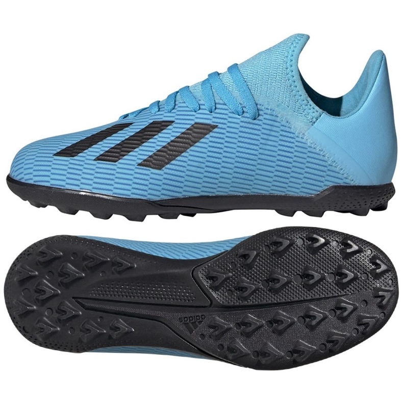 Adidas X 19.3 Tf Jr F35357 Fußballschuhe blau blau