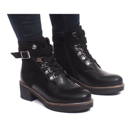 Warme Stiefel Workers K-4 Schwarz