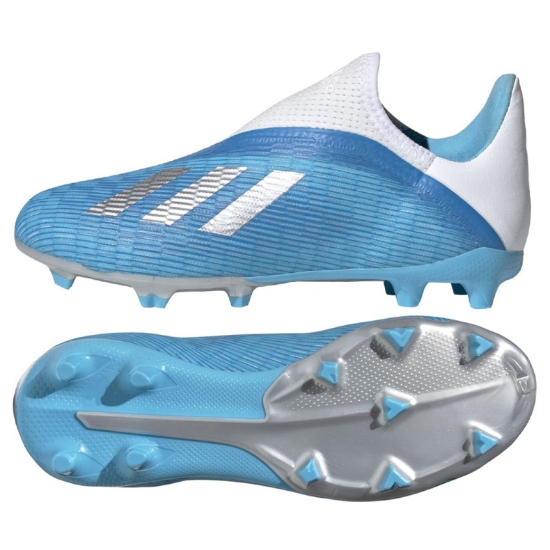 Adidas X 19.3 Ll Fg Jr EF9114 Fußballschuhe blau blau