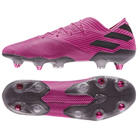 Adidas Nemeziz 19.1 Sg M F99838 Fußballschuhe rosa rosa