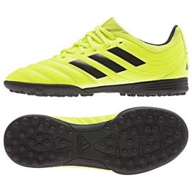 Adidas Copa 19.3 Tf Jr F35463 Fußballschuhe gelb gelb
