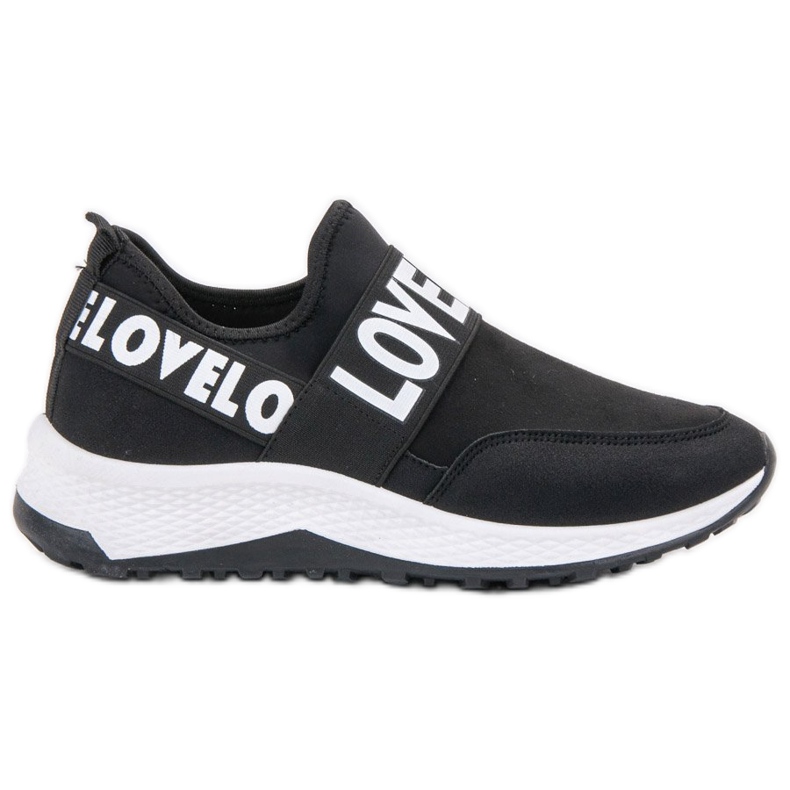 SHELOVET Slipper aus Wildleder schwarz