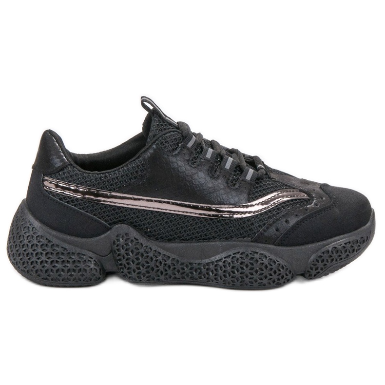 SHELOVET Modische Sportschuhe schwarz