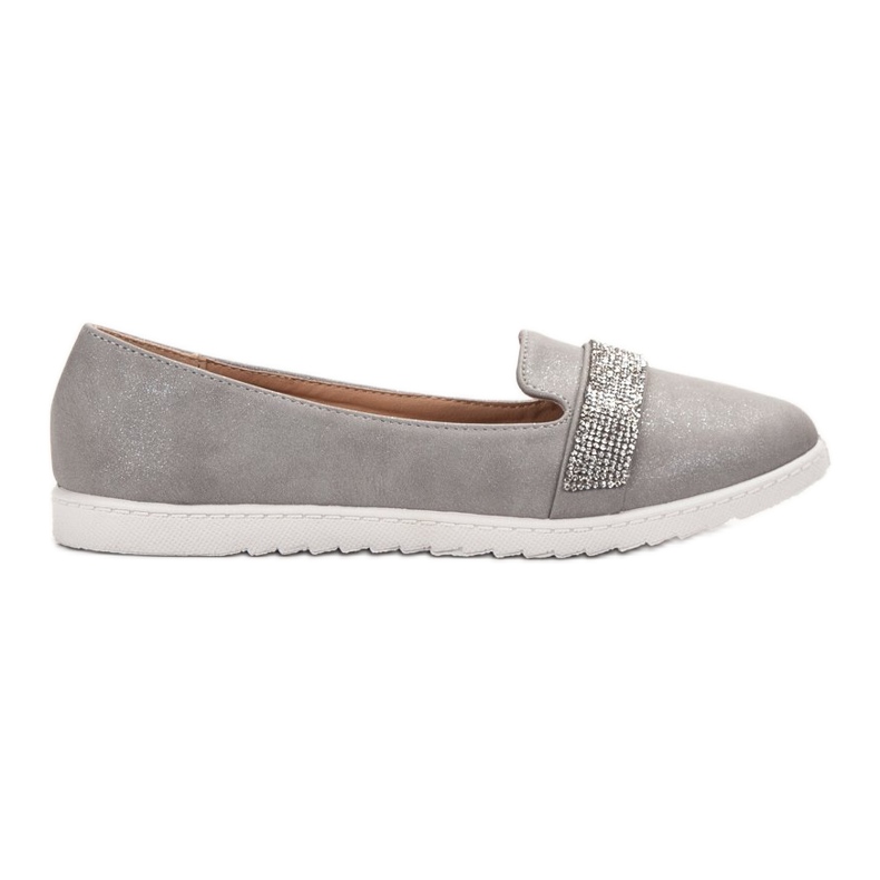 Queentina Herren mit Kristallen grau