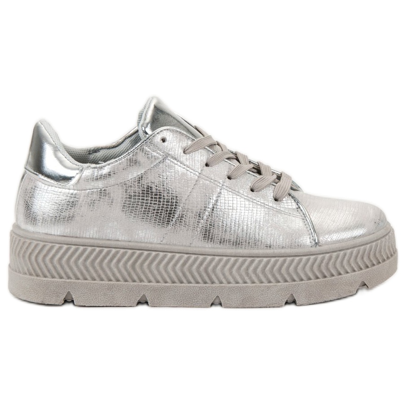 Bestelle Silberne Sportschuhe grau