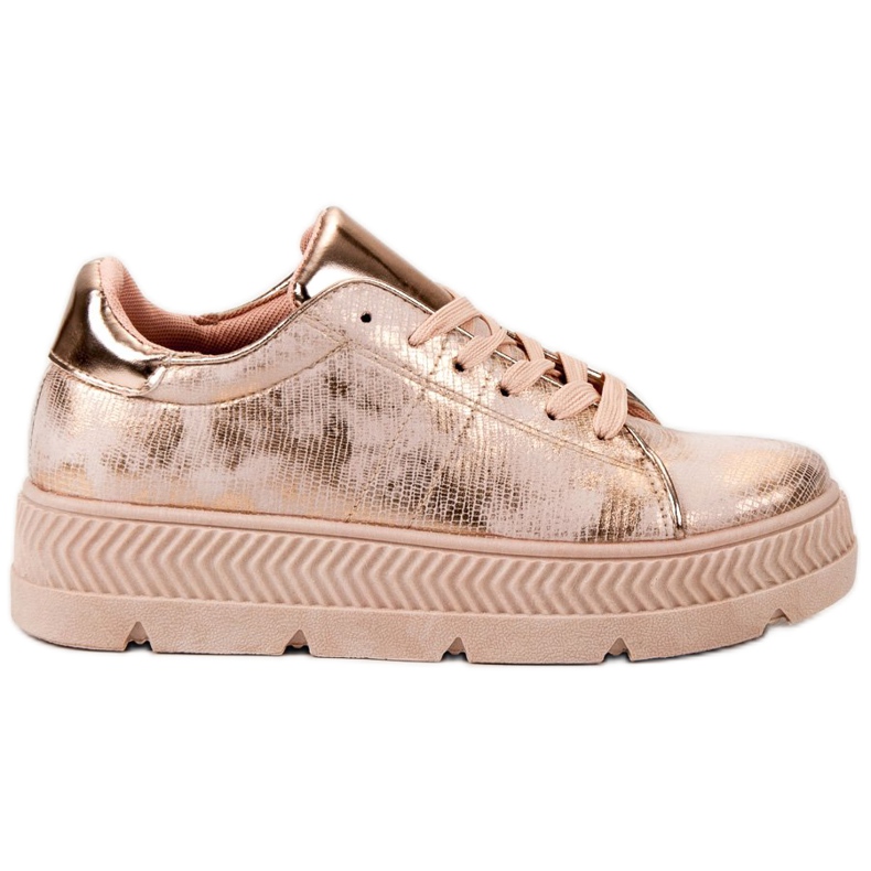 Bestelle Sportschuhe in Roségold rosa gelb