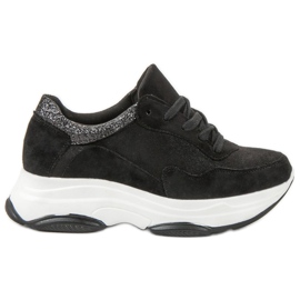 SDS Leichte Turnschuhe schwarz