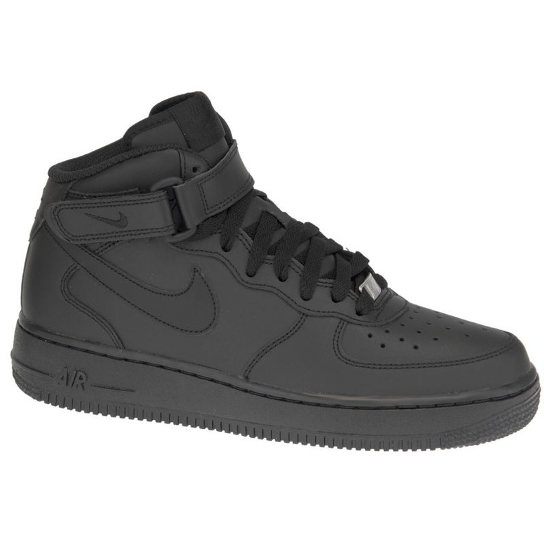 Nike Air Force 1 Mid Gs W 314195-004 Schuhe schwarz