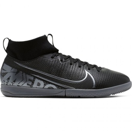 Fußballschuhe Nike Mercurial Superfly 7 Akademie Ic Jr AT8135 001 schwarz