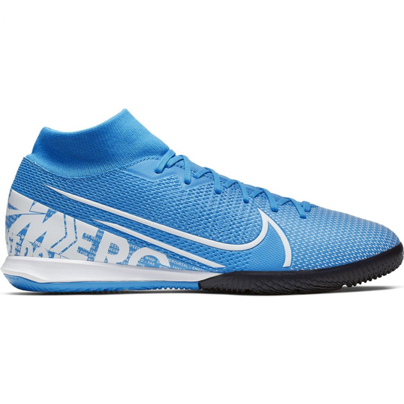 Nike Mercurial Superfly 7 Academy Ic M AT7975 414 Fußballschuhe blau