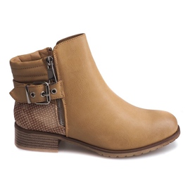 M52 Beige Stiefel