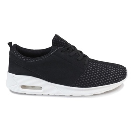 Schwarze Herren Sportschuhe M633-2