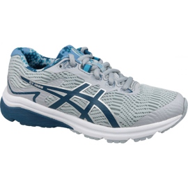 Laufschuhe Asics GT-1000 8 Gs Jr 1014A092-020 grau mehrfarbig