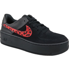 Nike Air Force 1 W Sage Lo Premium W BV1979-001 Schuhe schwarz