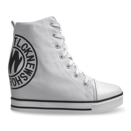 Modische Sneaker Tlck Weiß