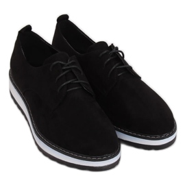 Schwarze Damen-Loafer C-7225 Schwarz