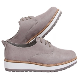 Grau Damen Slipper C-7225 Grau