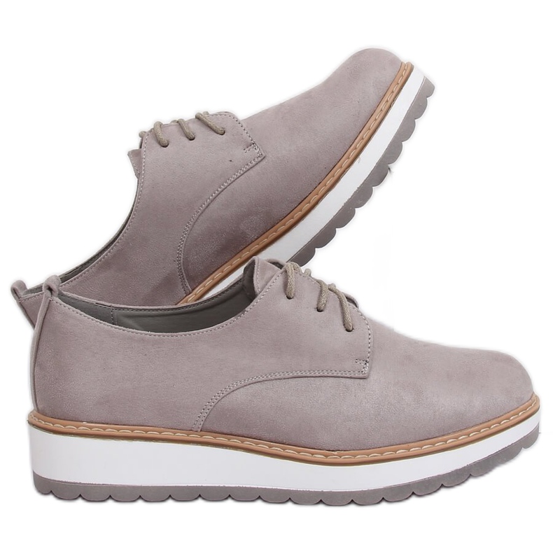 Grau Damen Slipper C-7225 Grau