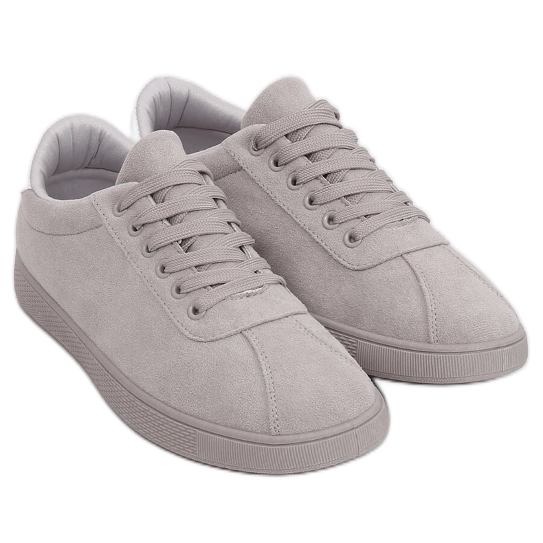 Grau Damen Sneakers LX-9857 Grau