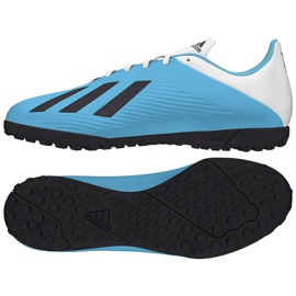 Adidas X 19.4 Tf M F35345 blaue Schuhe