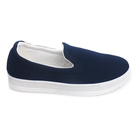 Turnschuhe Slip On M011 Marineblau