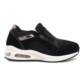 Schwarze Nicoline Sport-Sneaker