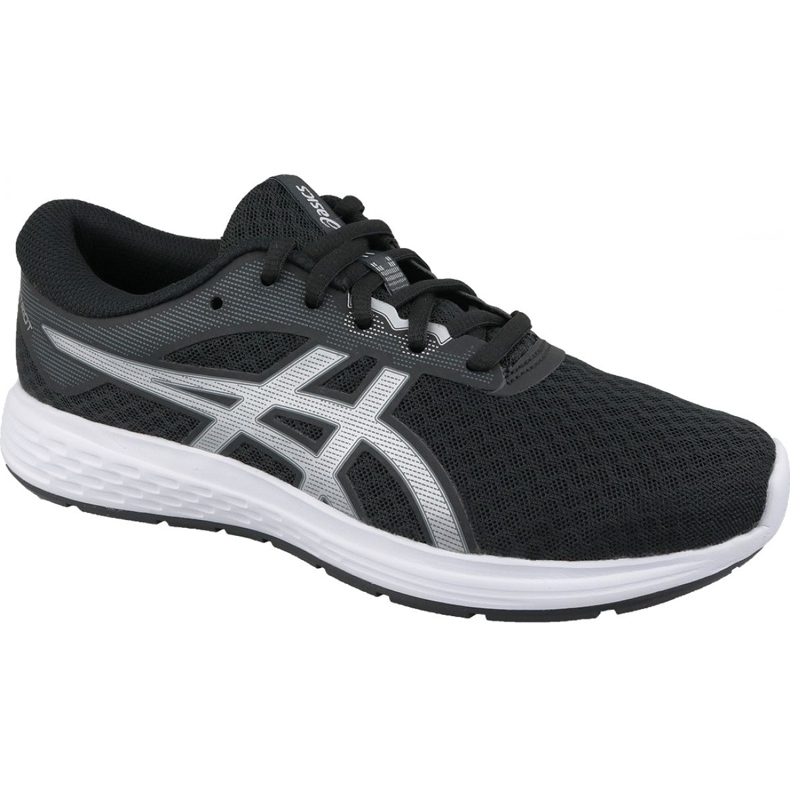 Laufschuhe Asics Patriot 11 Gs Jr 1014A070-002 schwarz