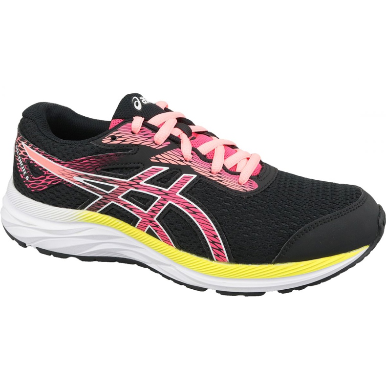 Laufschuhe Asics Gel-Excite 6 Gs Jr 1014A079-002 schwarz rosa