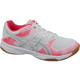 Asics Gel-Tactic Gs Jr 1074A014-101 Volleyballschuhe weiß grau