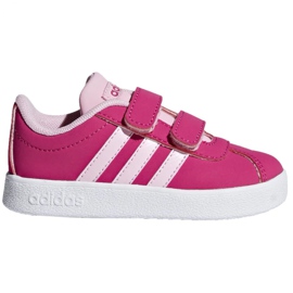 Adidas Vl Court 2.0 Cmf Jr F36406 Schuhe rosa