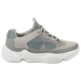 SHELOVET Modische graue Turnschuhe