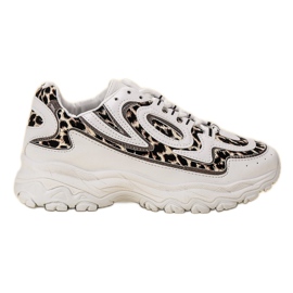 Kayla Sportschuhe für Damen weiß braun