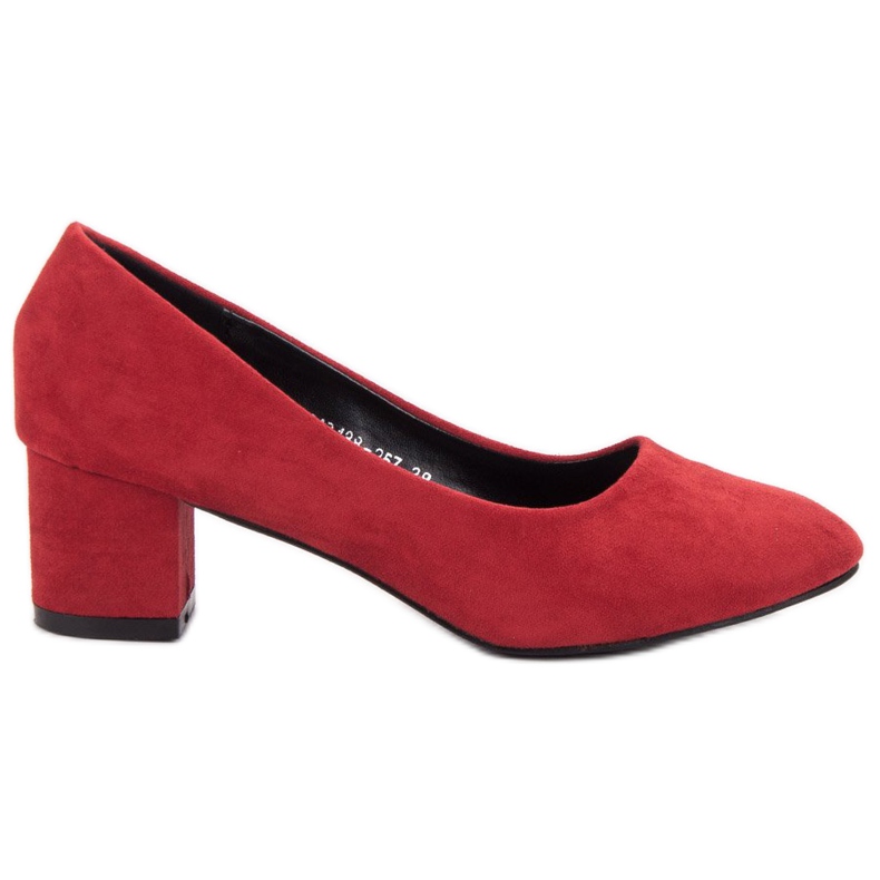 Nio Nio Klassische rote Pumps