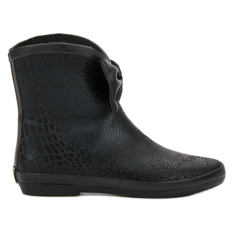 Kylie Regenstiefel schwarz