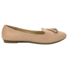 Queentina Herren mit Fransen braun