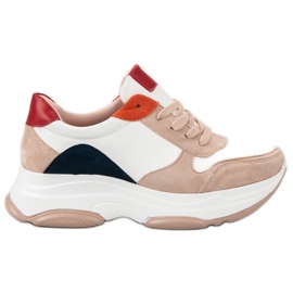 SDS Leichte Turnschuhe braun mehrfarbig