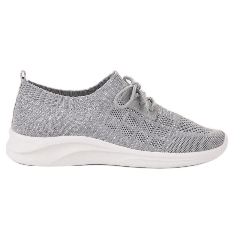 Ideal Shoes Textile Sportschuhe grau
