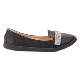 Queentina Herren mit Kristallen schwarz